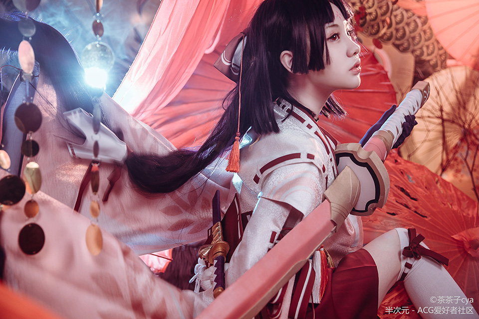 Beautiful Swordmaiden Yoto Hime cosplay by Chinese cosplayer Cha Cha