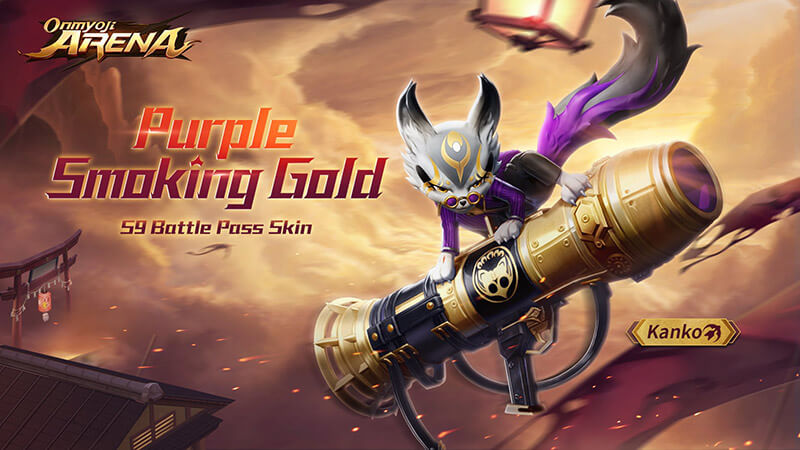 Kanko Purple Smoking Gold