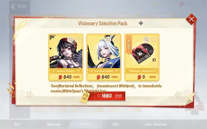 Visionary Selection Pack