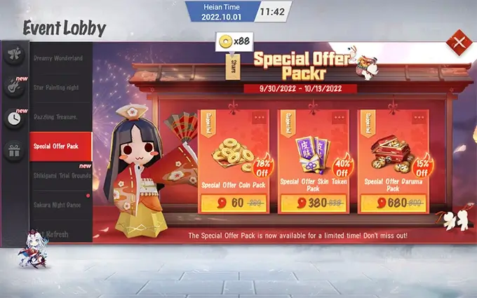 Special Offer Pack