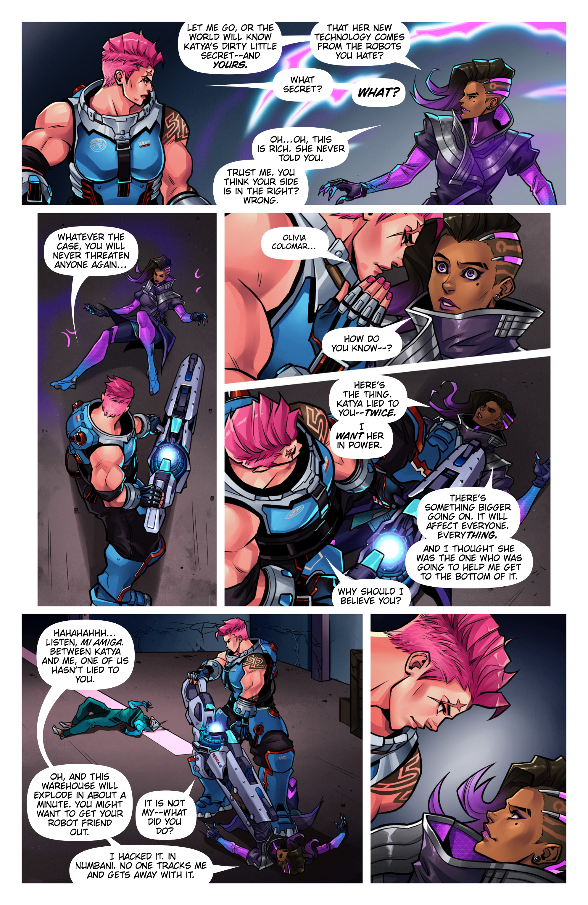 Overwatch Digital Comic Searching - Page 11