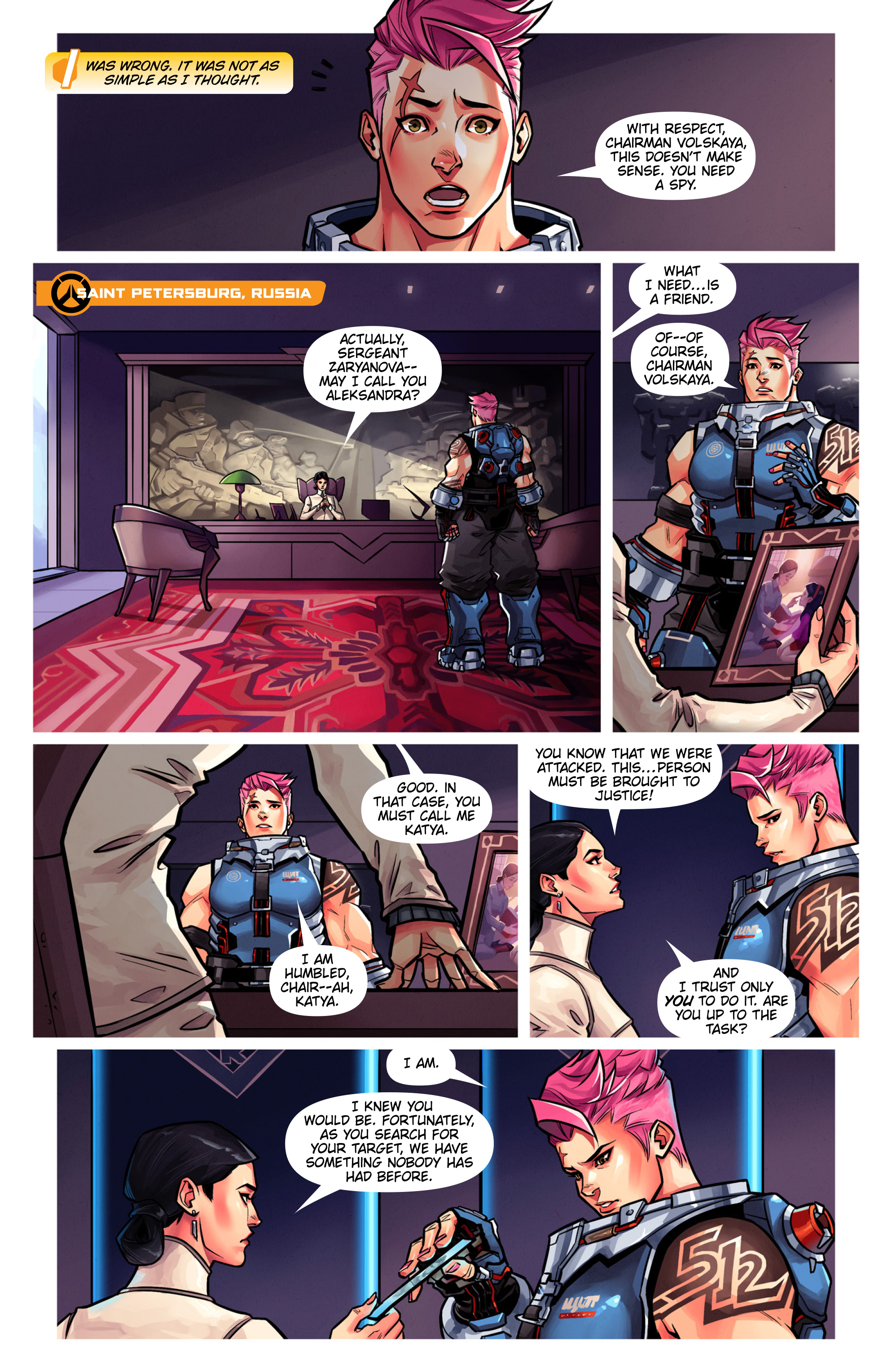 Overwatch Digital Comic Searching - Page 3