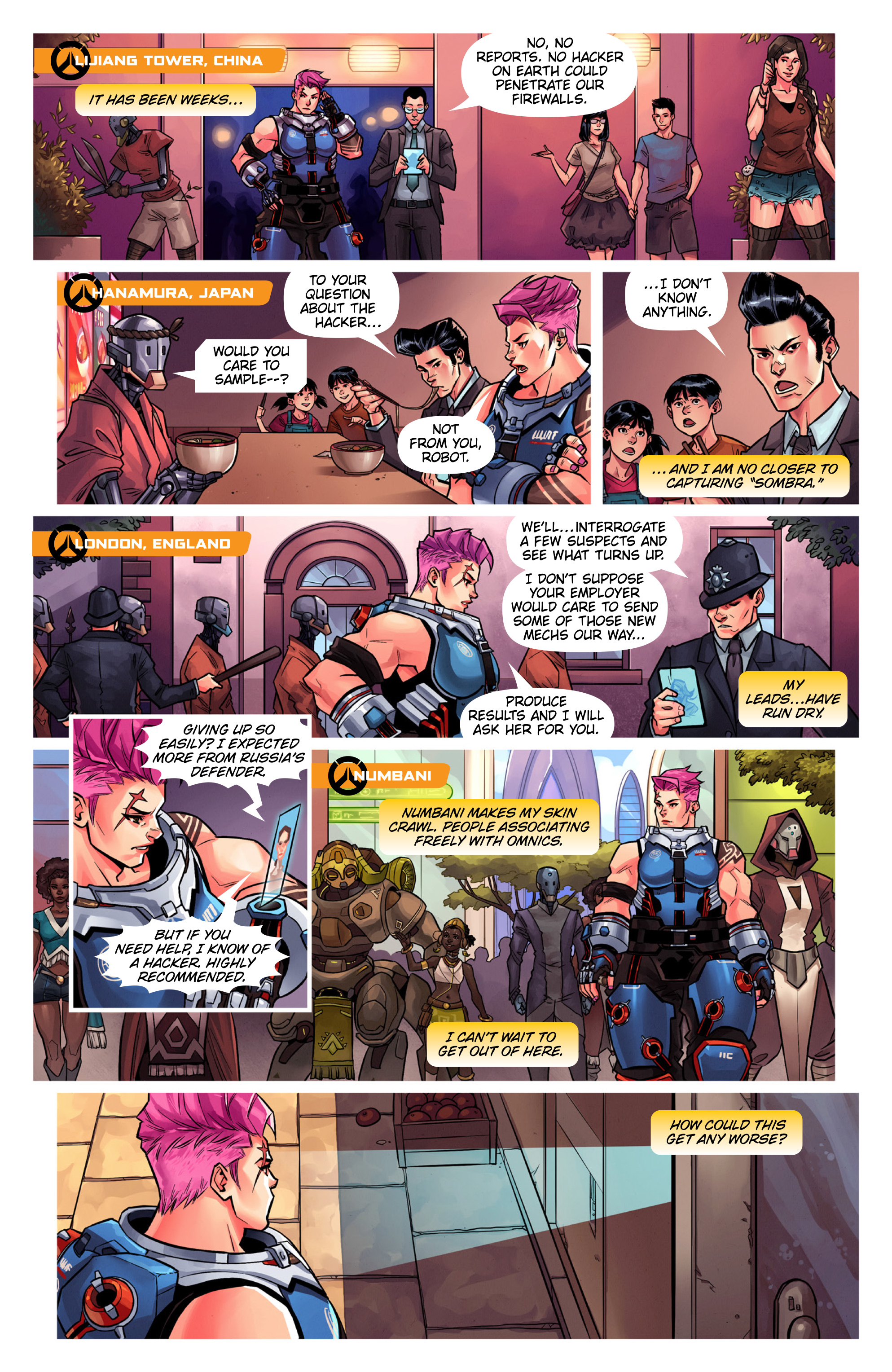 Overwatch Digital Comic Searching - Page 4