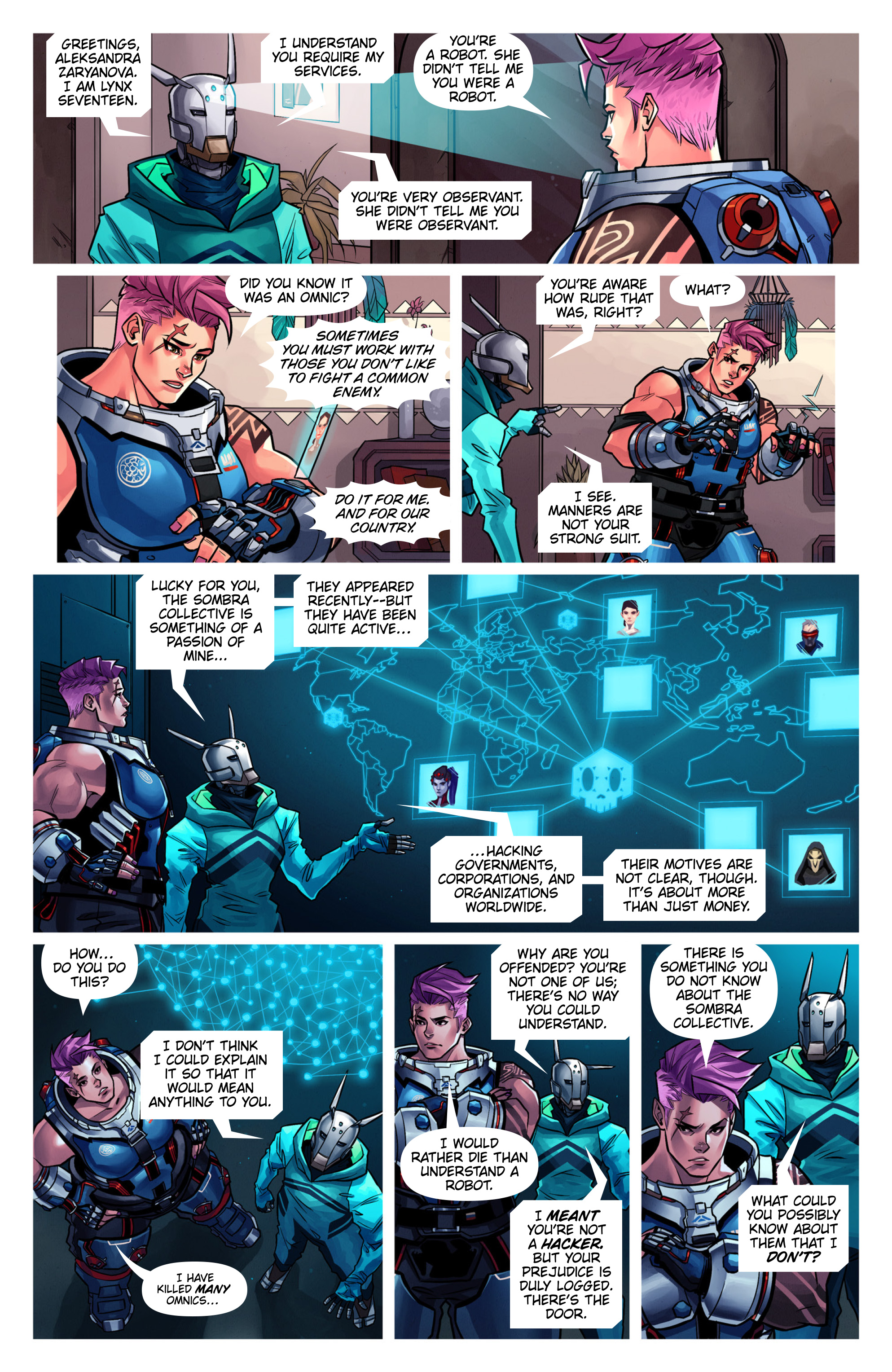 Overwatch Digital Comic Searching - Page 5