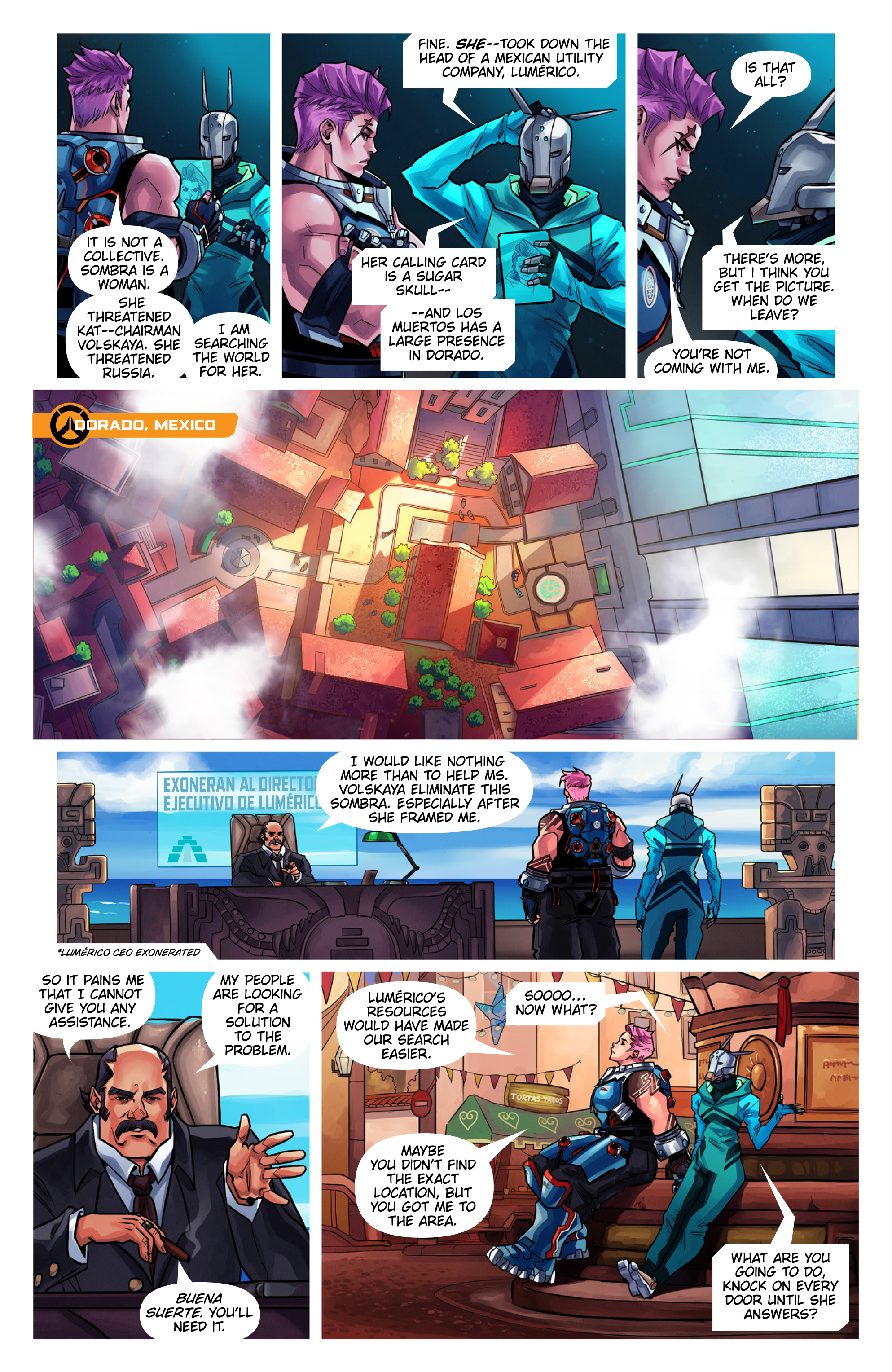 Overwatch Digital Comic Searching - Page 6