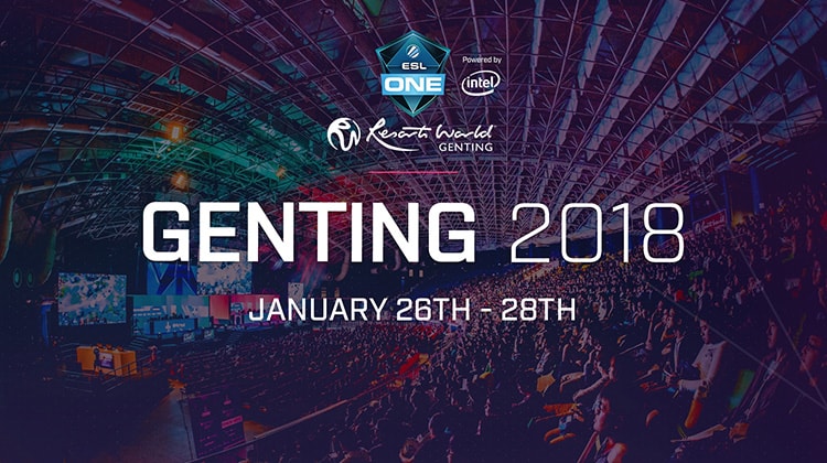 Take a closer look at the teams invited to ESL One Genting 2018