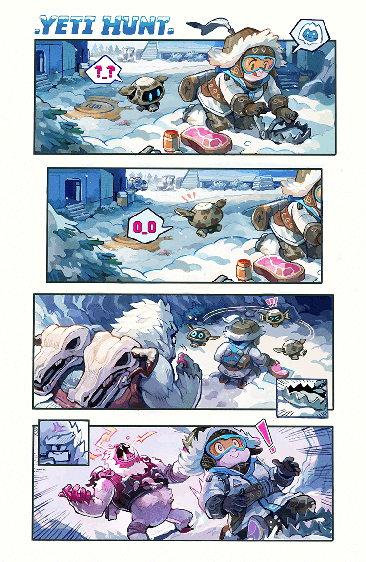 Overwatch Digital Comic: Yeti Hunt - Page 3