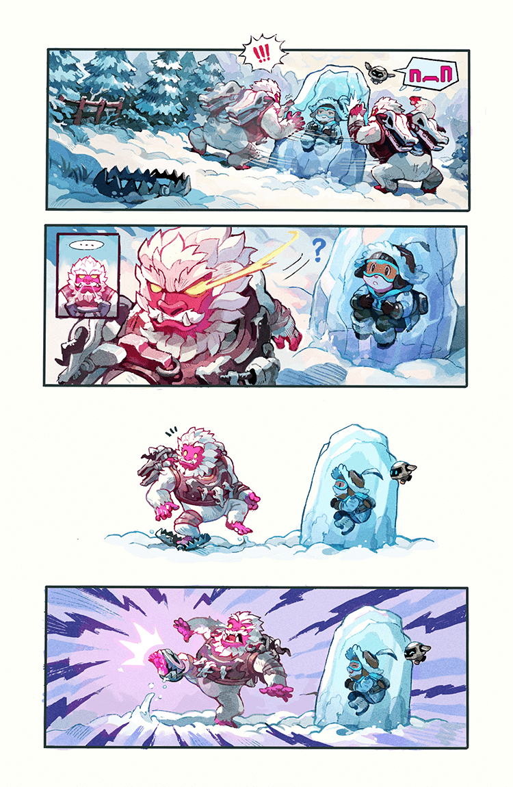 Overwatch Digital Comic: Yeti Hunt - Page 5