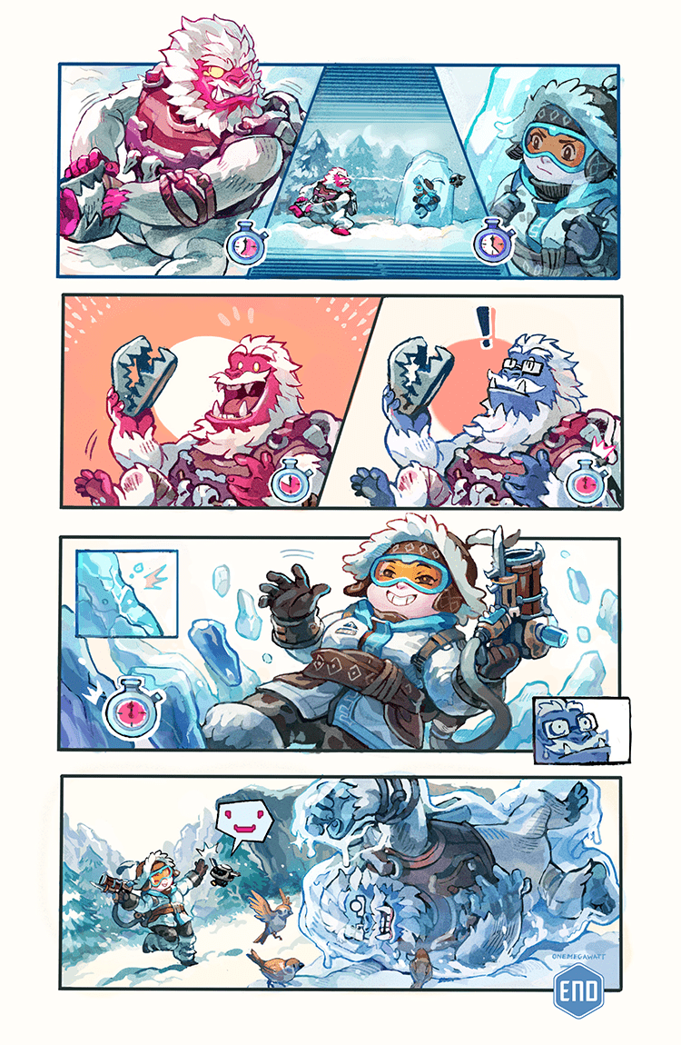 Overwatch Digital Comic: Yeti Hunt - Page 6