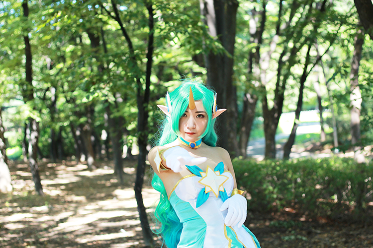 Star Guardian Soraka Cosplay by Korean cosplayer Aleah