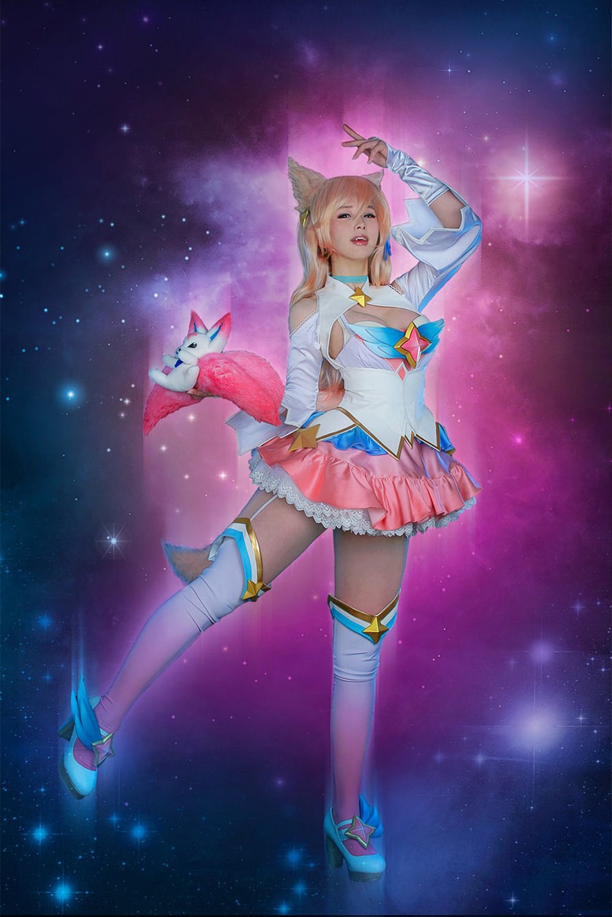 Excellent Star Guardian Ahri Cosplay by Doremi