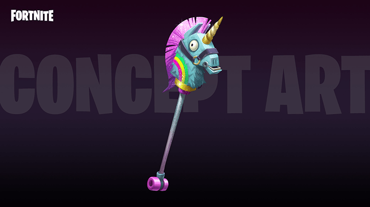 Llama Unicorn Pickaxe for the Brite Bomber