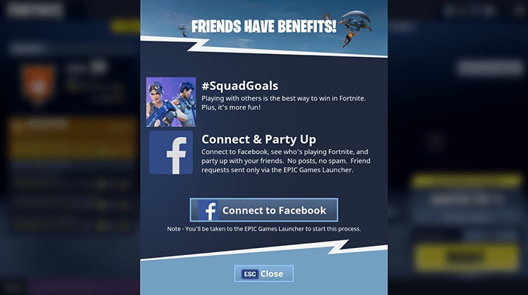 Fortnite Invite your friends