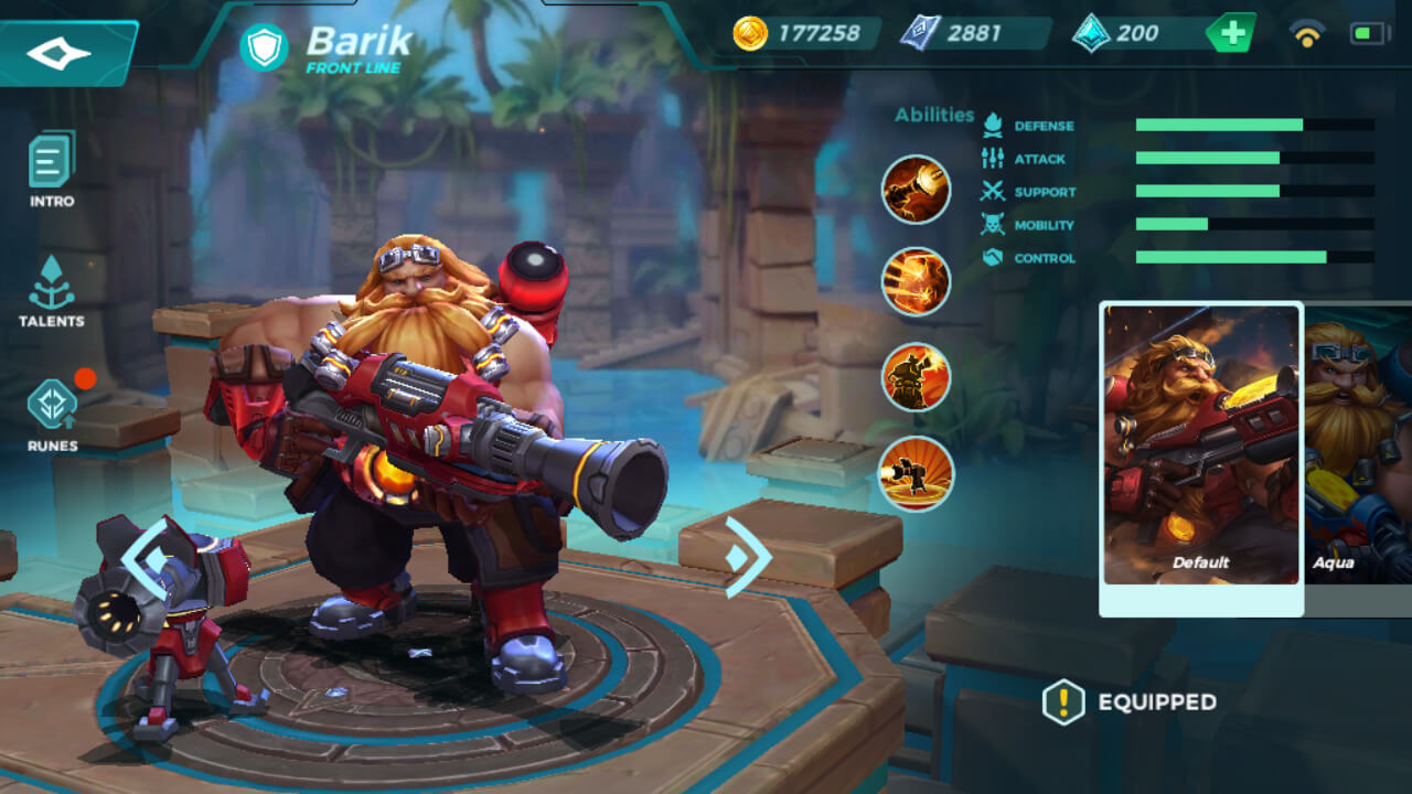 Barik Paladins Strike