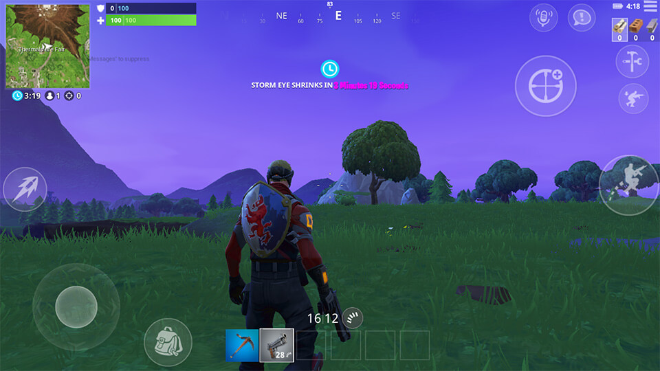 Fornite Mobile Customizable Hud Screenshot 1