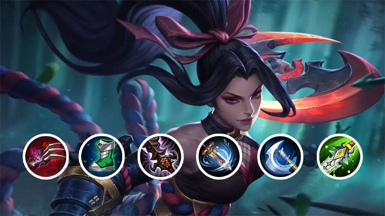 Hanabi item builds Mobile Legends: Bang Bang