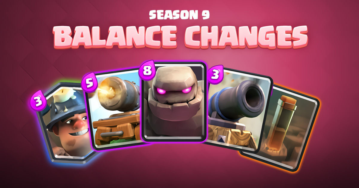 clash royale balance changes