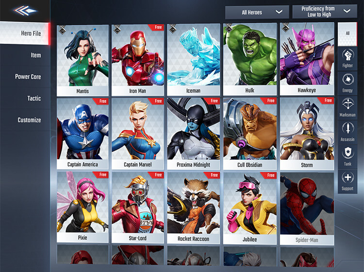 Free Hero Rotation MARVEL Super War March 26th 2020 Update