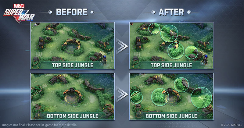 Jungle Adjustments