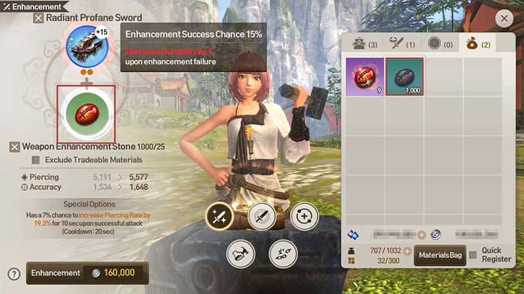 Blade & Soul Revolution Basic Guides: Enhancement