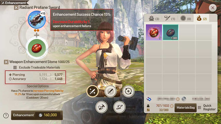 Blade & Soul Revolution Basic Guides: Enhancement