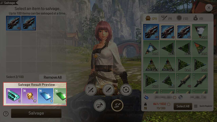 Blade & Soul Revolution Basic Guides: Salvaging