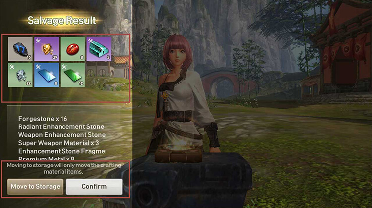 Blade & Soul Revolution Basic Guides: Salvaging