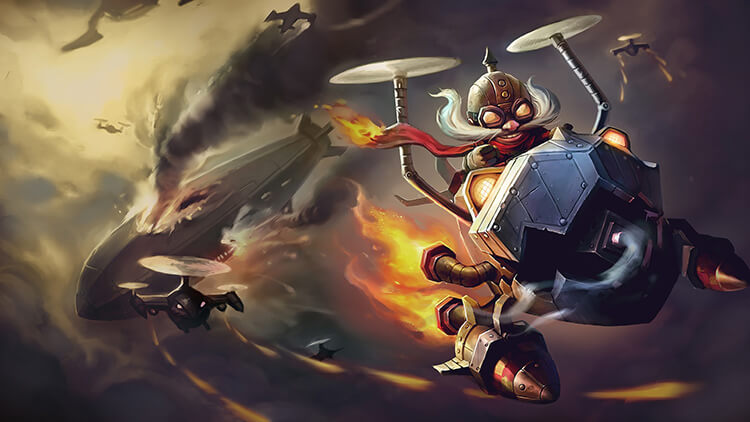 Corki, The Daring Bombardier