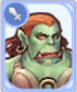 Orc Lady Card