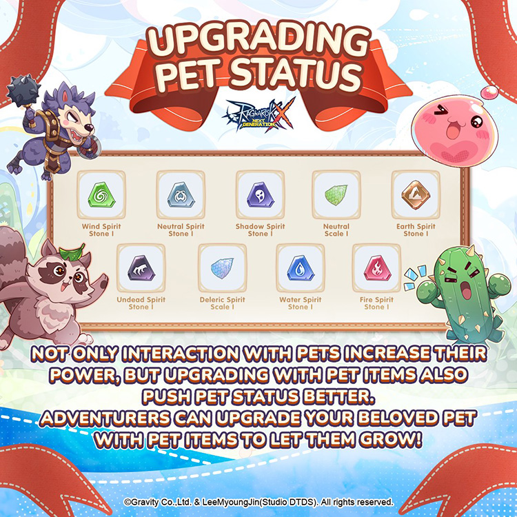 Upgrading Pet Status