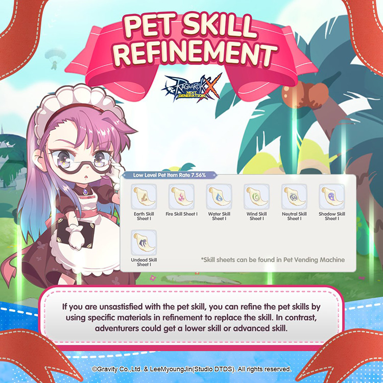 Pet Skill Refinement
