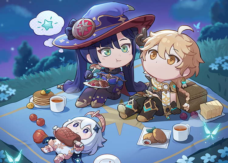 Genshin Impact Food Recipe Database