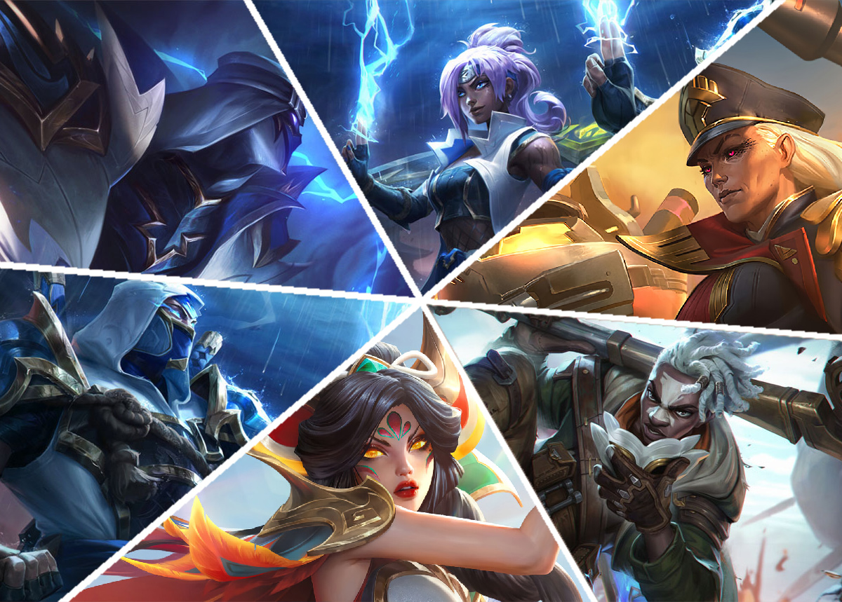 League of Legends Patch 12.4 New Skins