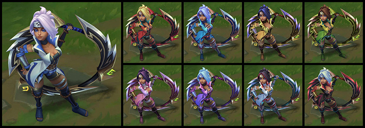 Riot unveils new Shockblade skins for Kassadin, Qiyana, Shen, Brave Phoenix  Xayah Prestige, and Firelight Ekko - Dot Esports