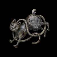 Longtail Cat Talisman