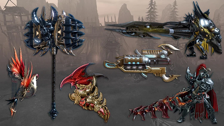 Dawn Collection Weapon Skins