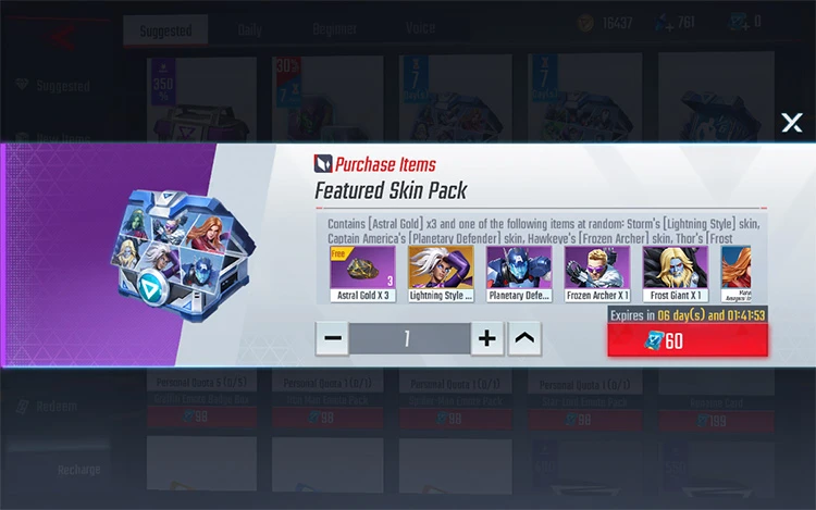 Featured Skin Pack