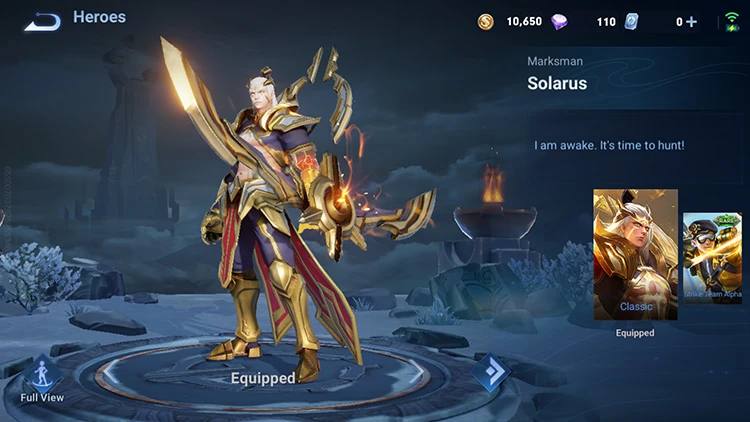 Honor Of Kings Hero Profile Solarus
