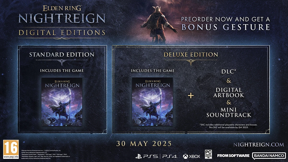 Elden Ring Nightreign overview trailer unveiled