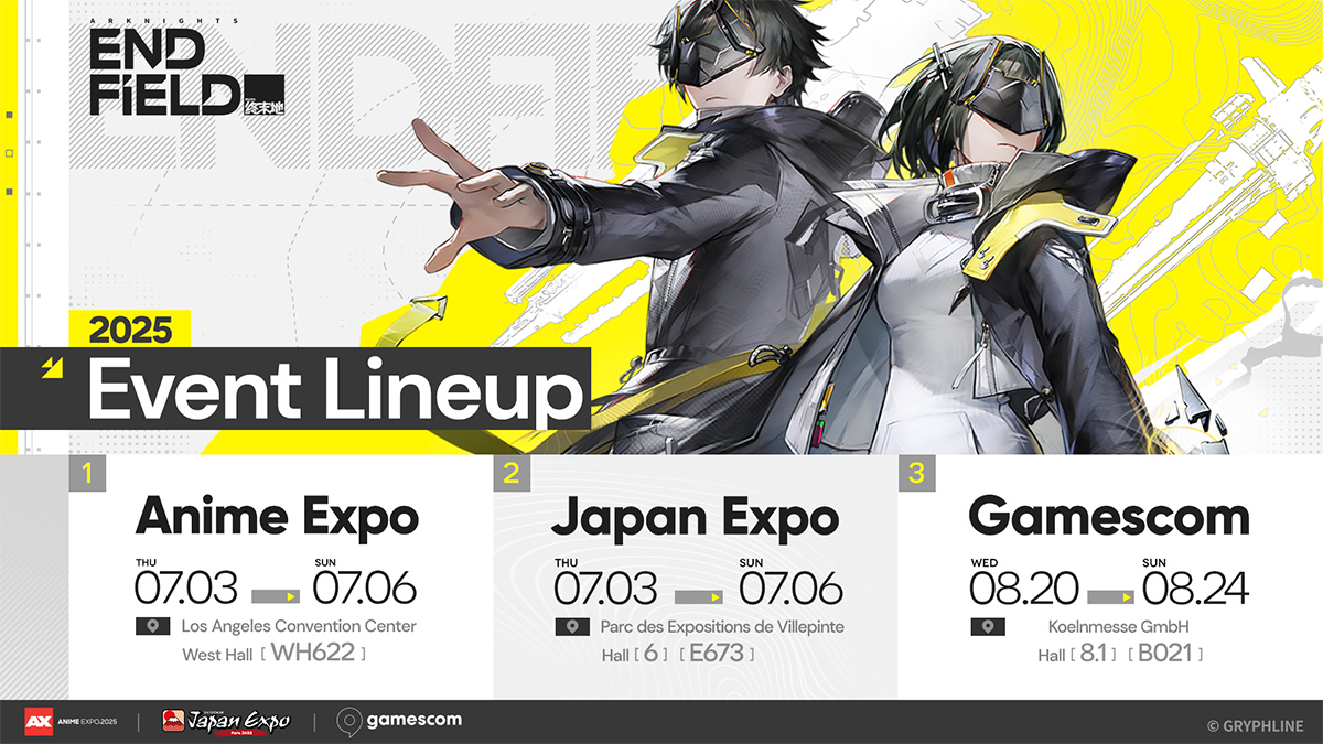 Arknights: Endfield announces global convention tour