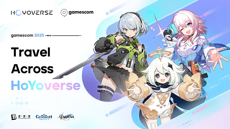 HoYoverse unveils gamescom 2025 booth lineup