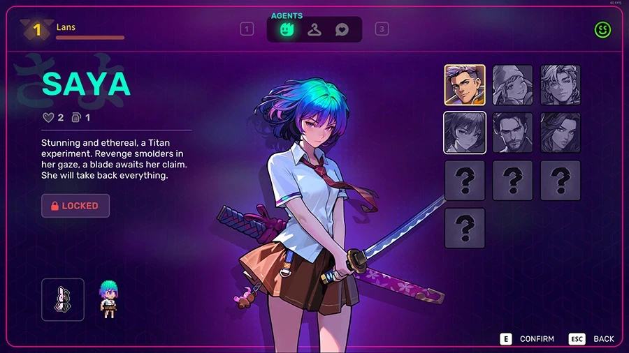 Neon Abyss 2 launches in Early Access on Steam