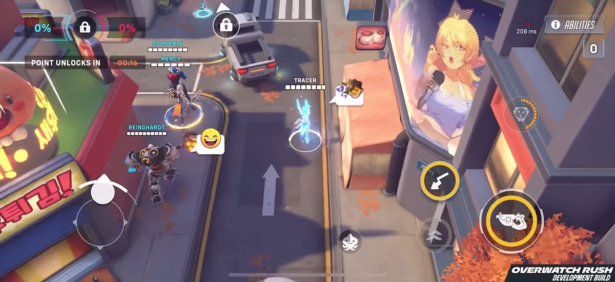 Blizzard announces Overwatch Rush for mobile