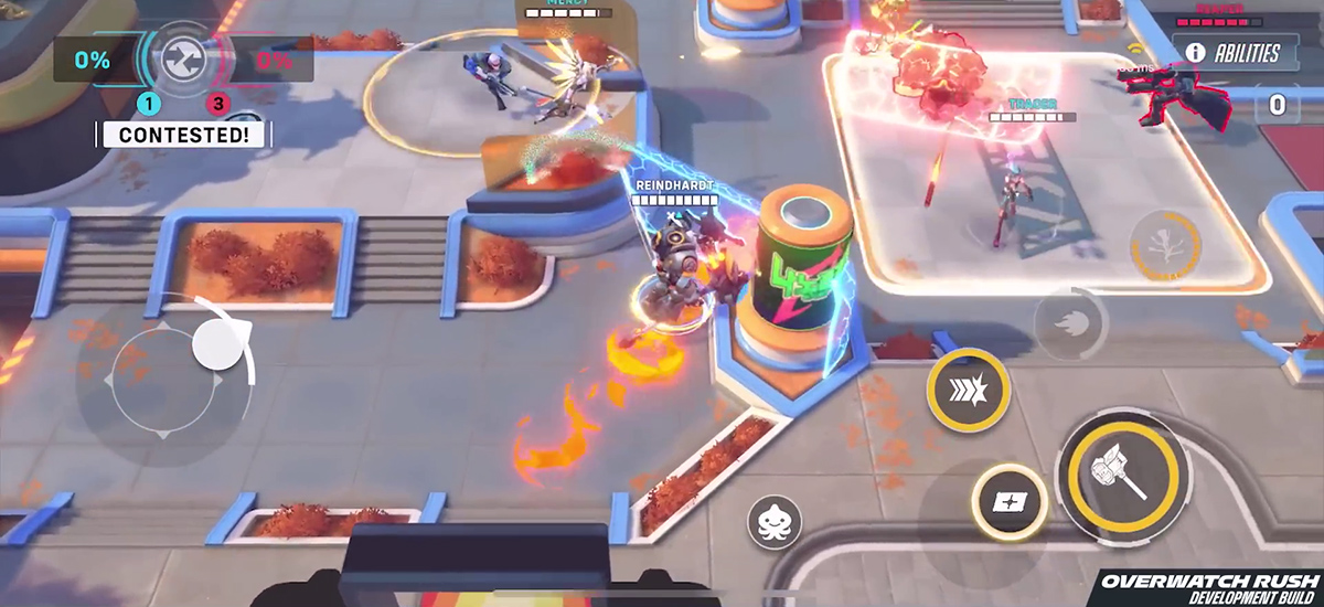 Blizzard announces Overwatch Rush for mobile