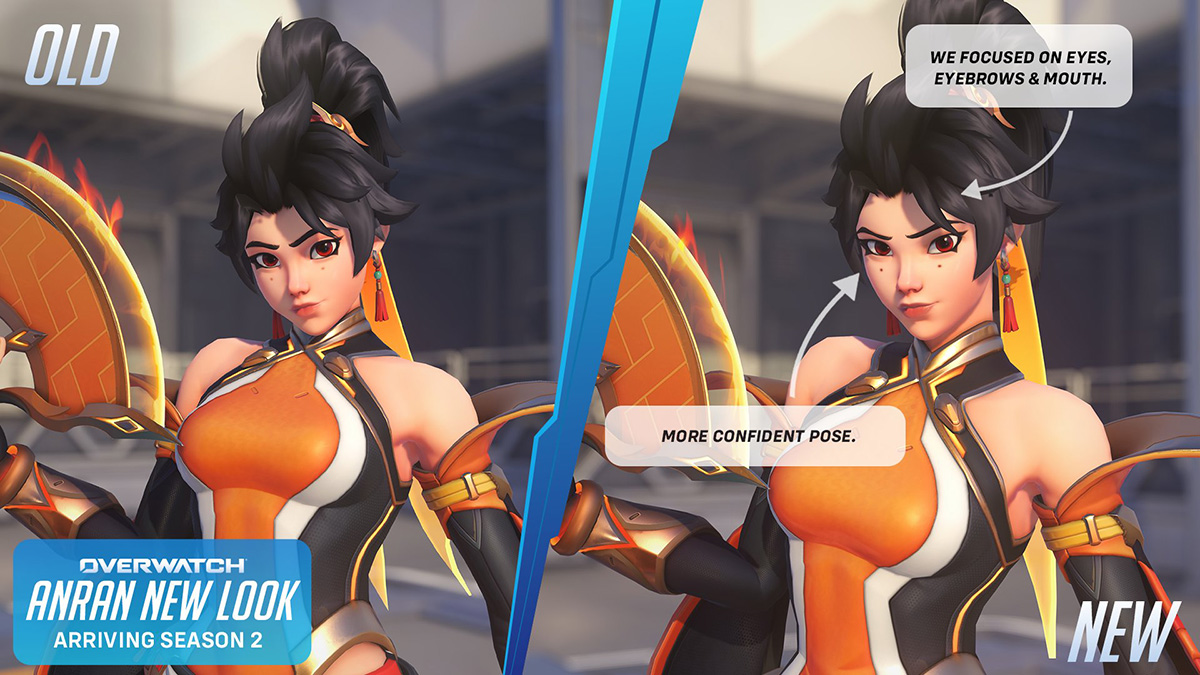 Overwatch revamps Anran's look ahead of Season 2