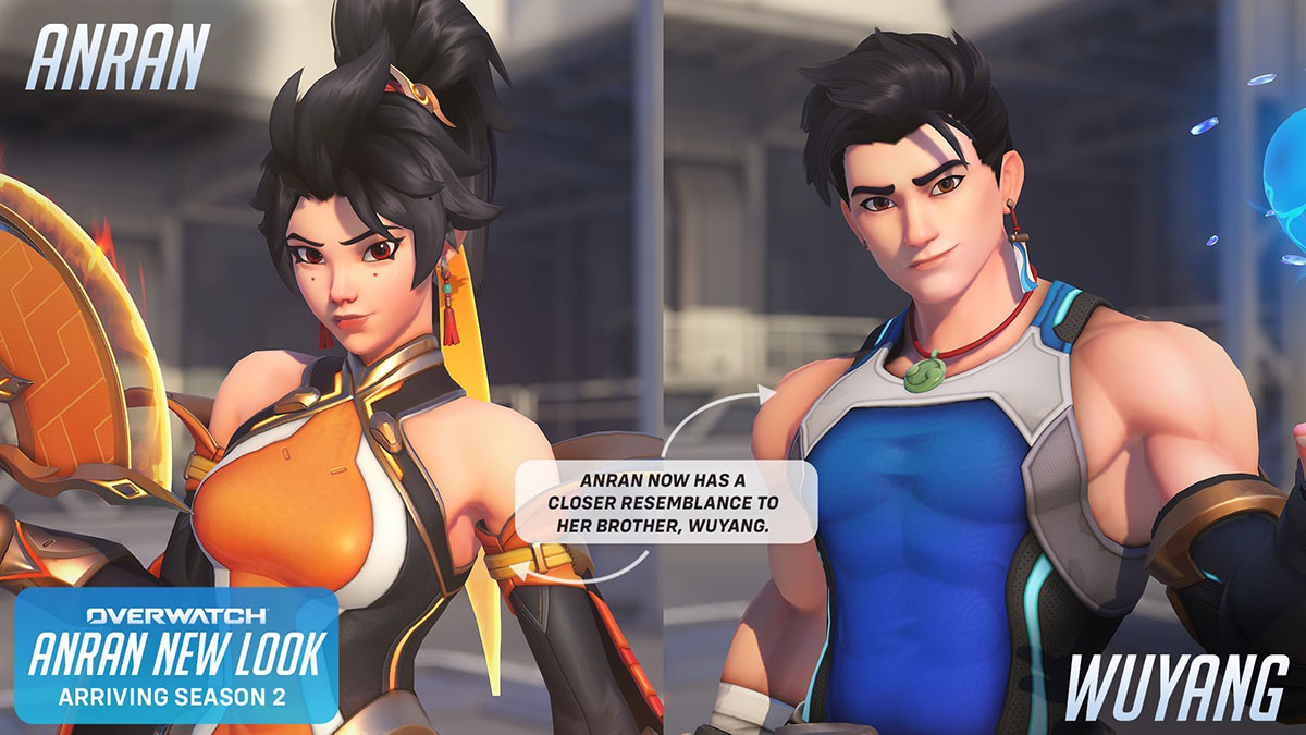 Overwatch revamps Anran's look ahead of Season 2