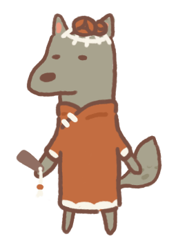 Qipao Granny Wolf