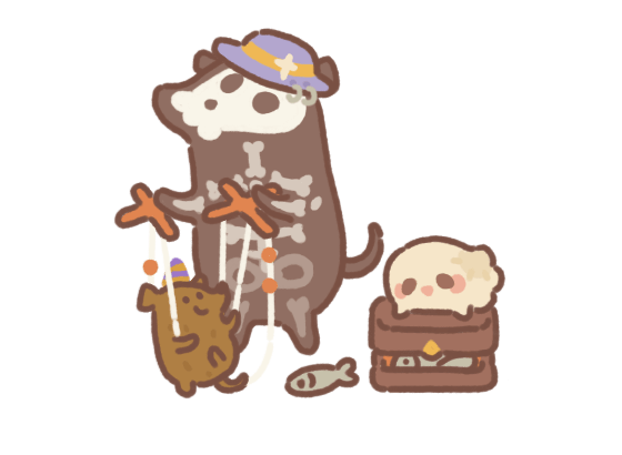 Skeleton Puppet Show