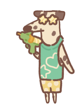 Water-loving Dalmatian