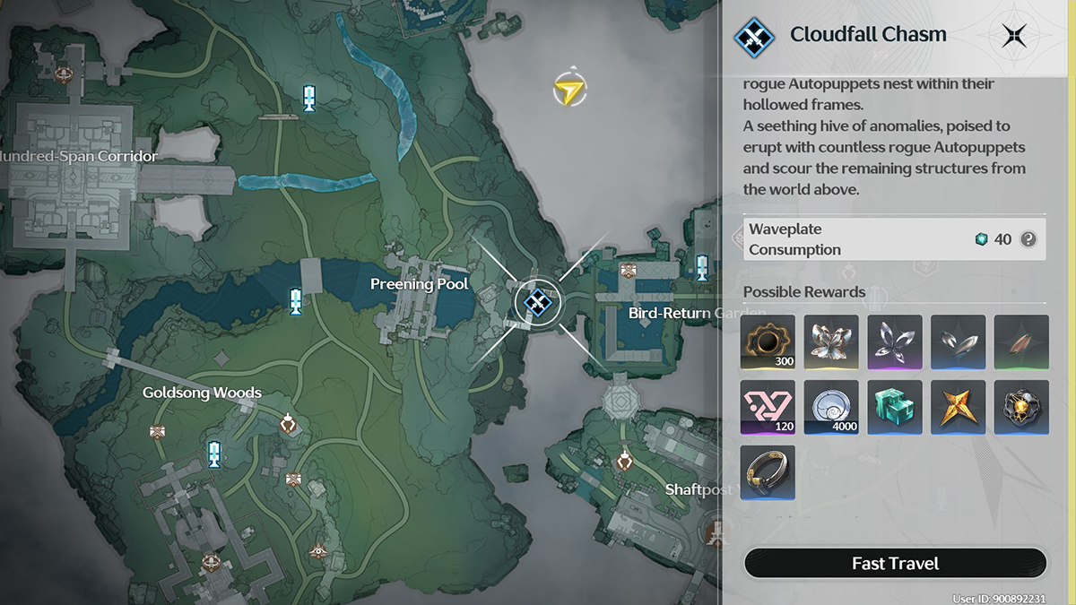 Forgery Challenge: Cloudfall Chasm